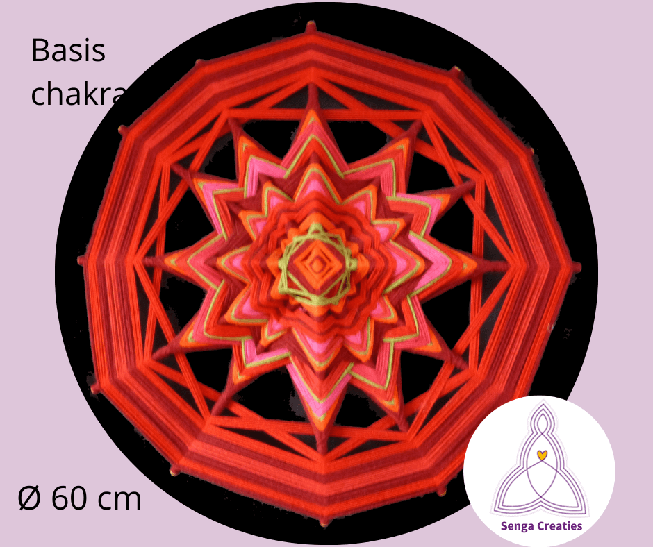 Senga Creaties- mandala basischakra