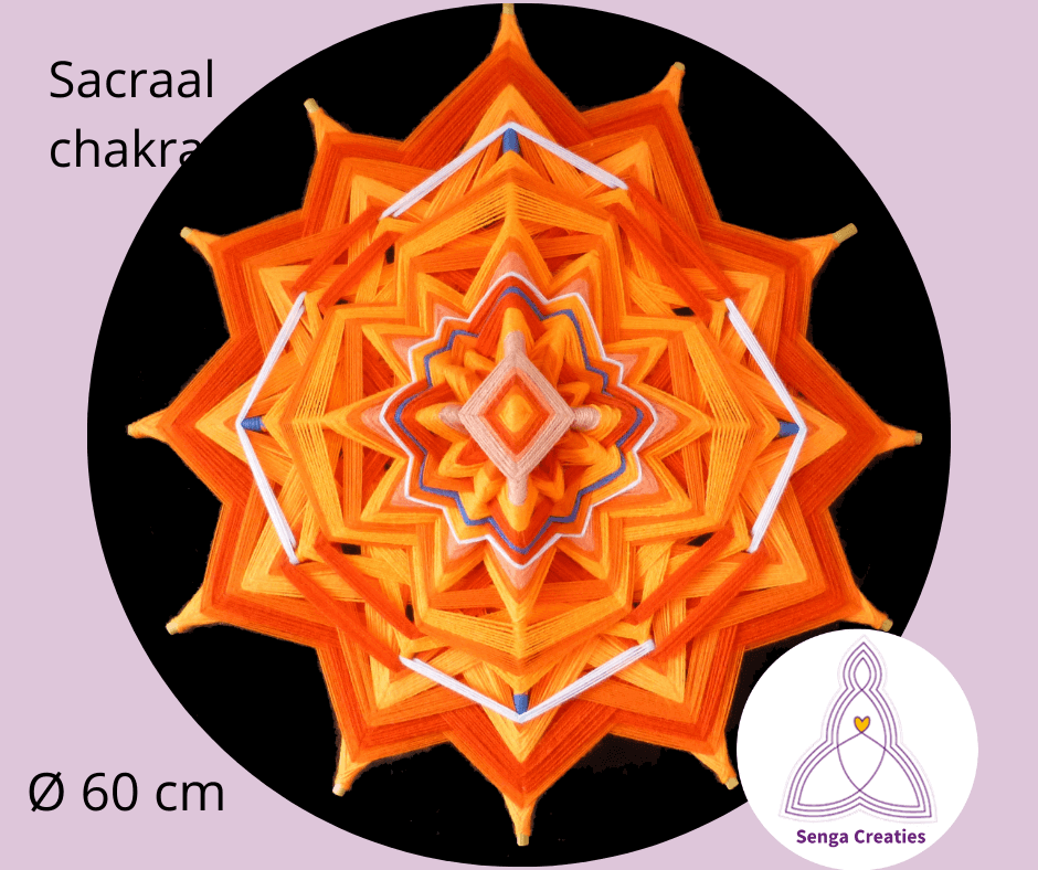 Senga Creaties- Mandala sacraalchakra