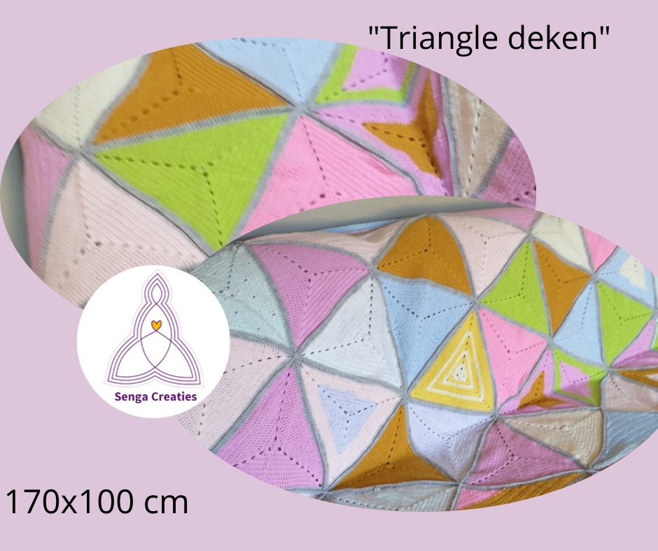 Senga Creaties - Triangle deken